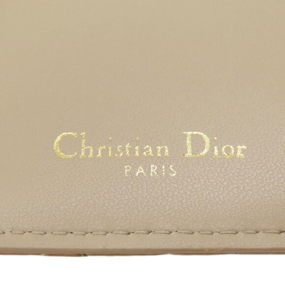 CHRISTIAN DIOR Caro Dahlia Wallet Bi-fold Leather Wallet - Picture 7 of 11